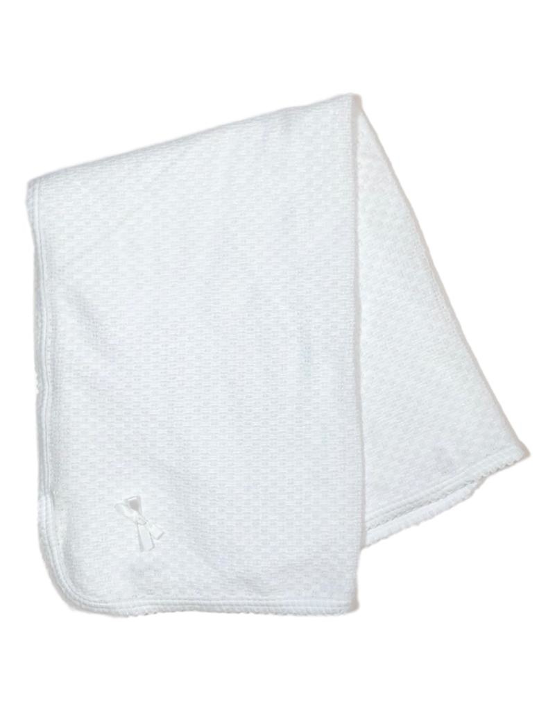 107 Receiving Blanket White Spoiled Sweet Boutique