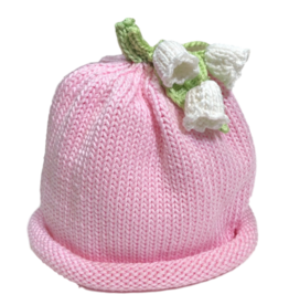 Margareta Horn Pea Hat pink lily