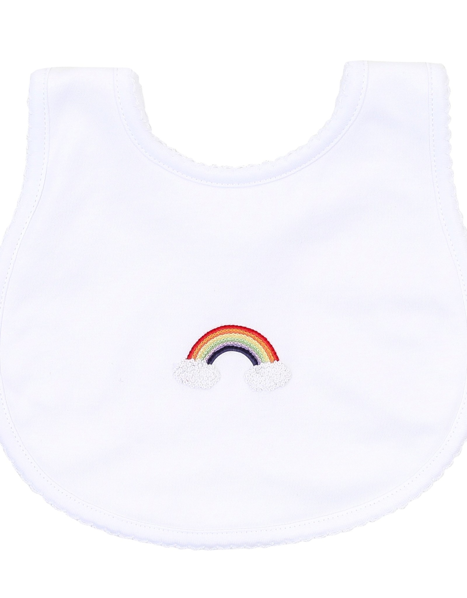 Magnolia Baby 872-336 Rainbow Baby bib