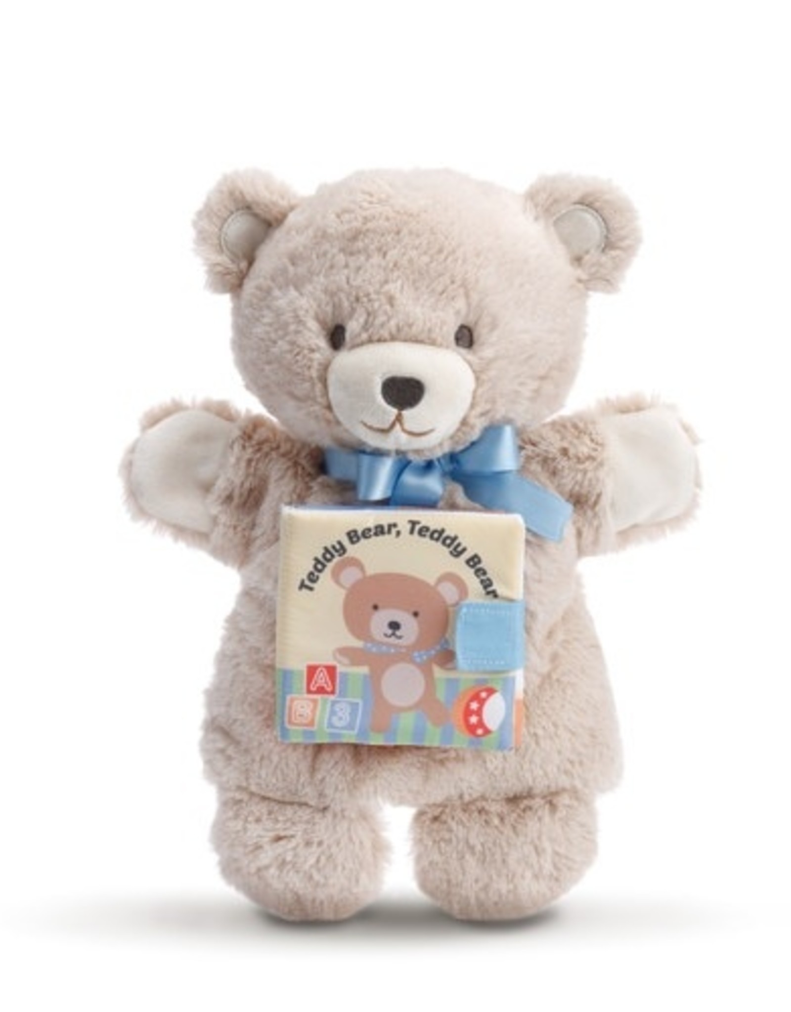 Demdaco LTP Puppet/Book Teddy Bear