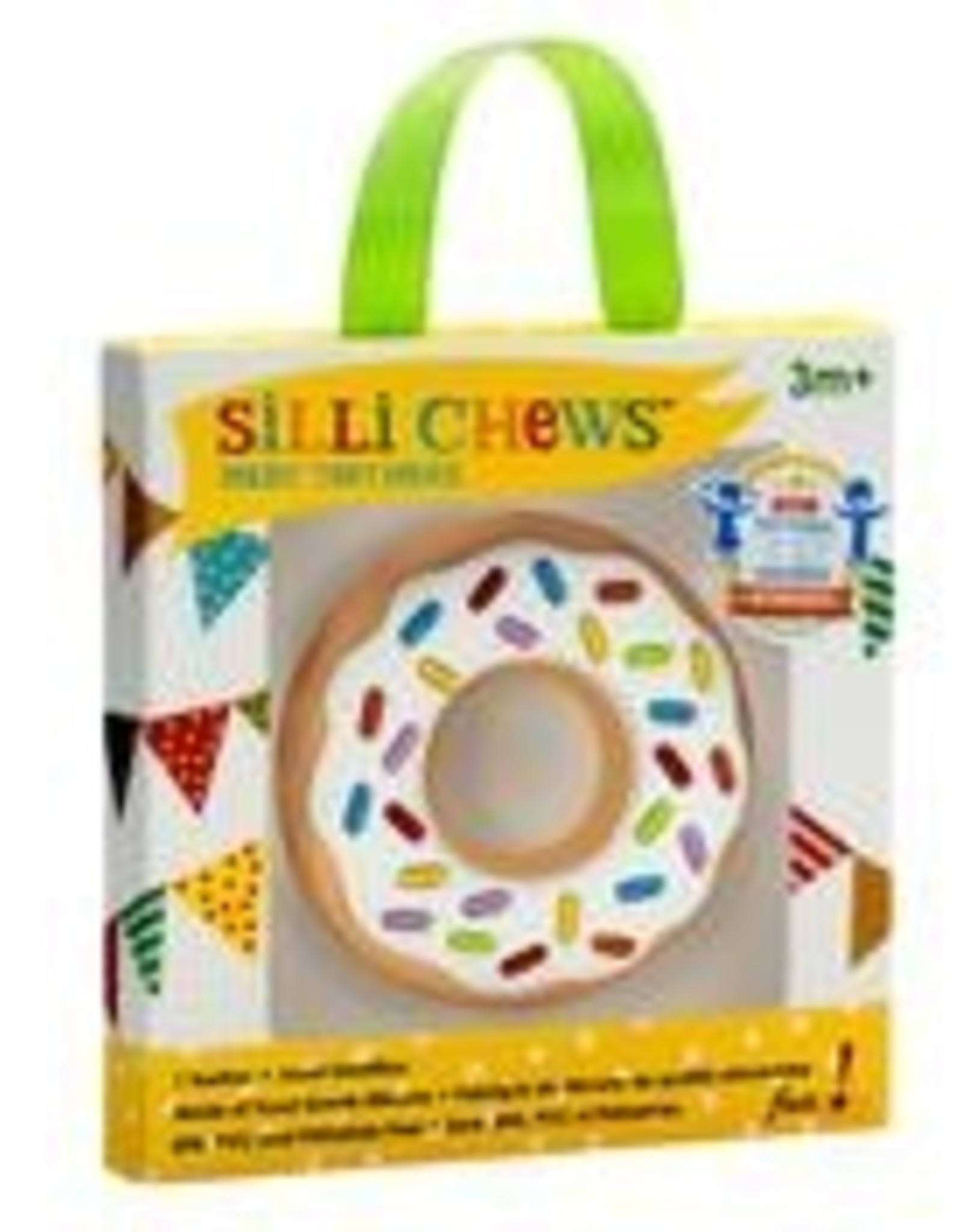 Silli Chews Silli Chews Teether donut vanilla