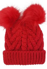Huggalugs Huggalugs Fluffer Hat Red