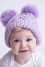 Huggalugs Huggalugs Fluffer Hat Lilac