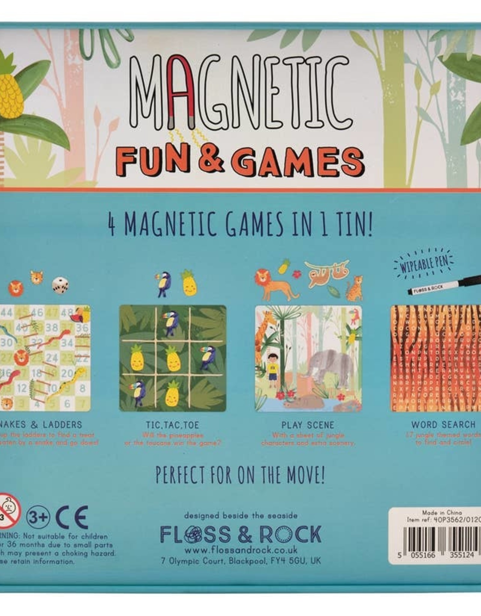 Floss and Rock Jungle Magnetic Fun & Games