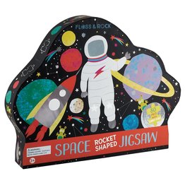 Floss and Rock Space 80pc "rocket" shaped Puzzle