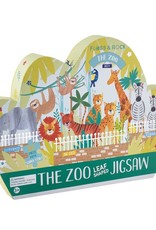 Floss and Rock Jungle 80pc "leaf" shaped Puzzle