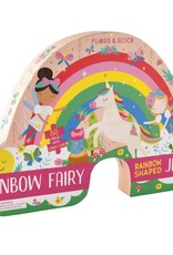 Floss and Rock Rainbow Fairy 80pc "rainbow" shaped Puzzle