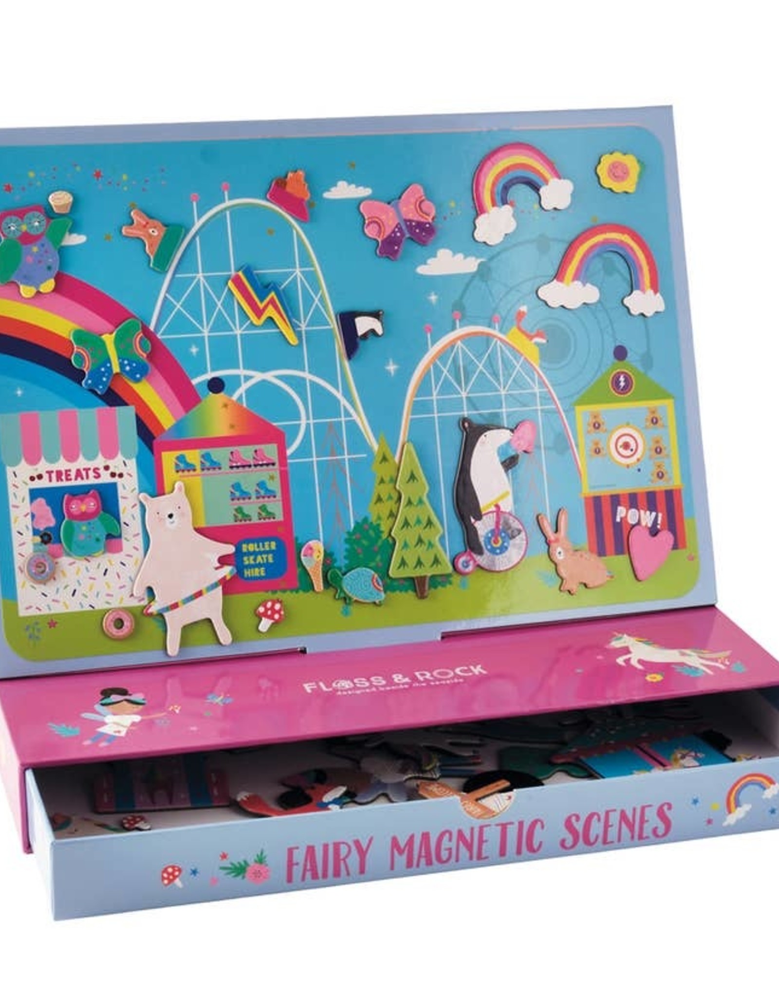 Floss and Rock Rainbow Fairy Magnetic Play Scenes