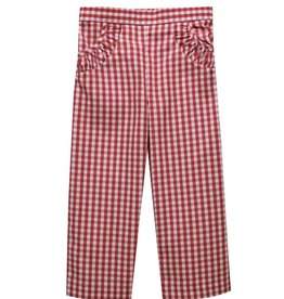 Vive la Fete Check Pant Red