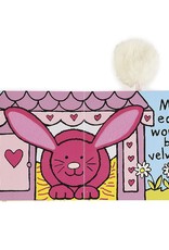 Jellycat If I Were a Rabbit Book Tulip Pink
