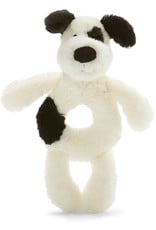 Jellycat Bashful Rufferty Puppy Ring Rattle