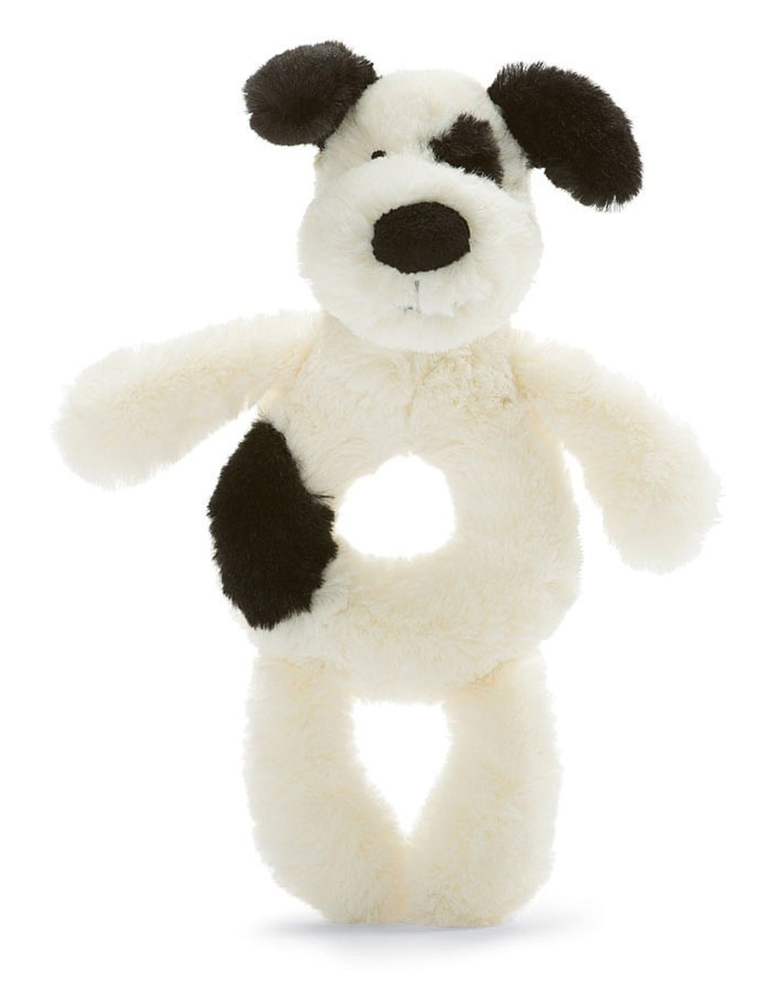 Jellycat Bashful Rufferty Puppy Ring Rattle