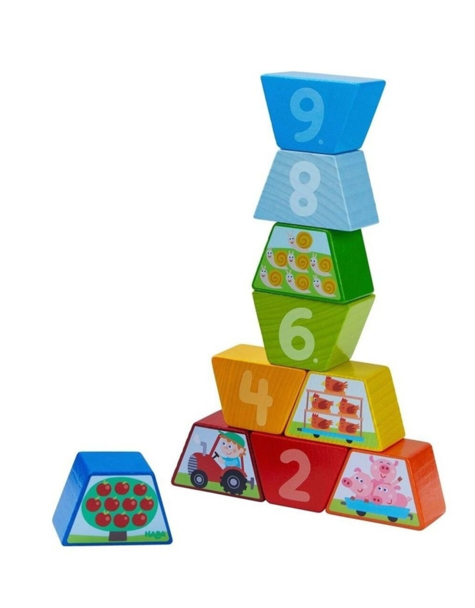 HABA Numbers Farm Arranging Game
