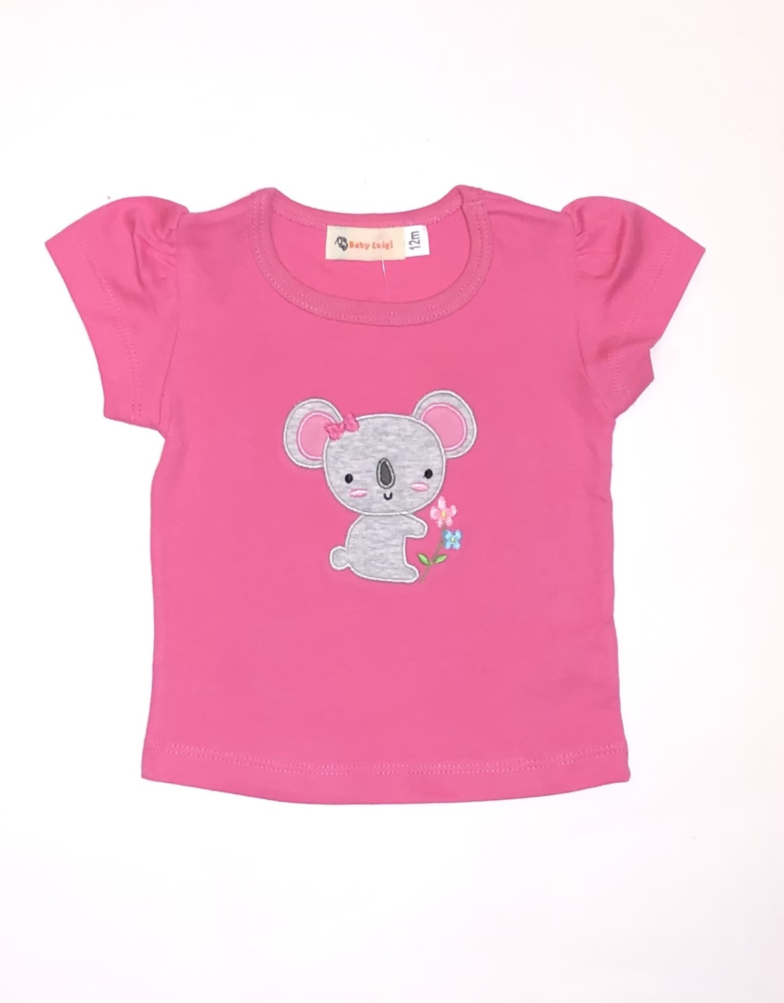 Luigi ITS148 Hot Pink Koala Shirt