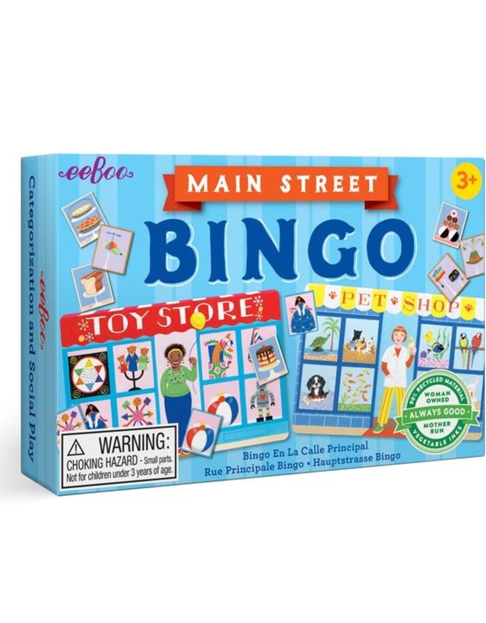 Eeboo Main Street Bingo Little Game