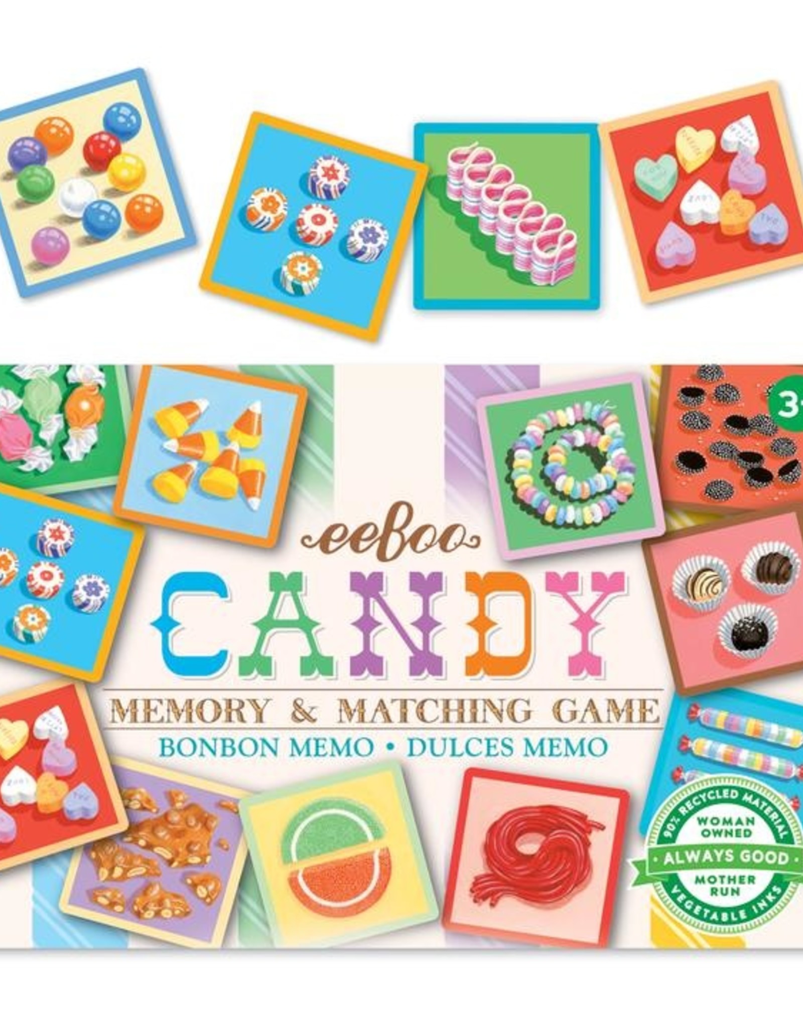 Eeboo Candy Little Matching Game
