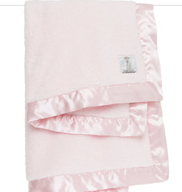 Little Giraffe Chenille Blanket Pink