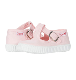 Cienta T-Strap Light Pink