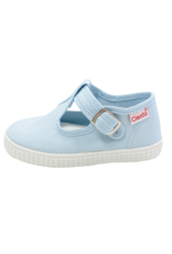 Cienta 51000 Cienta Unisex T-Strap Light Blue