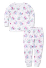 Kissy Kissy Tie Dye Hearts PJ's