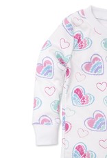 Kissy Kissy Tie Dye Hearts PJ's