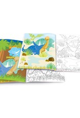 The Piggy Story Dinosaur World Dry Erase Coloring Book