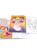 The Piggy Story Pretty Ballerina Dry Erase Coloring Book