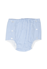 Remember Nguyen BSW Boy Button Diaper Cover Lt Blue Gingham