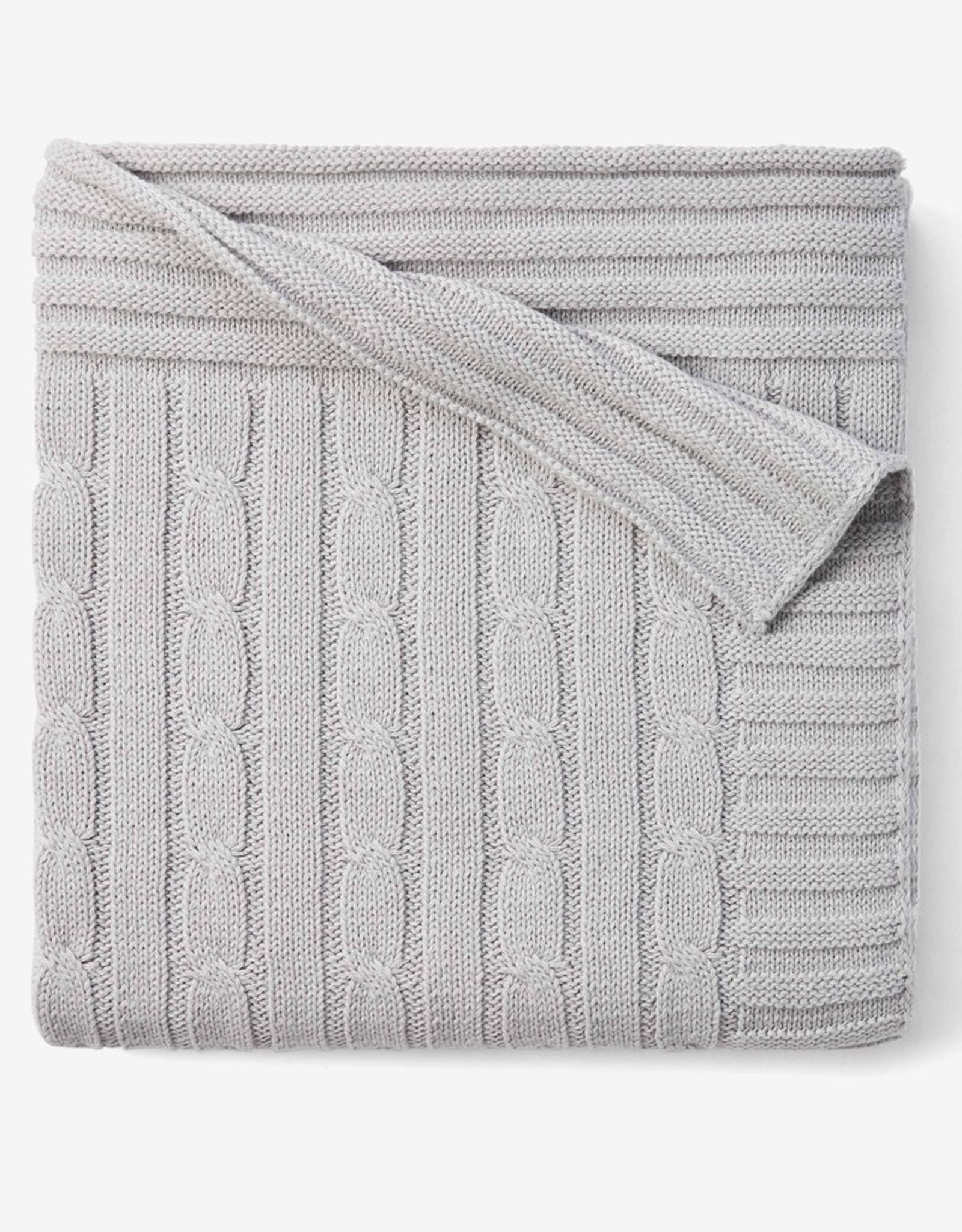 Elegant Baby EB Classic Cable Blanket Gray