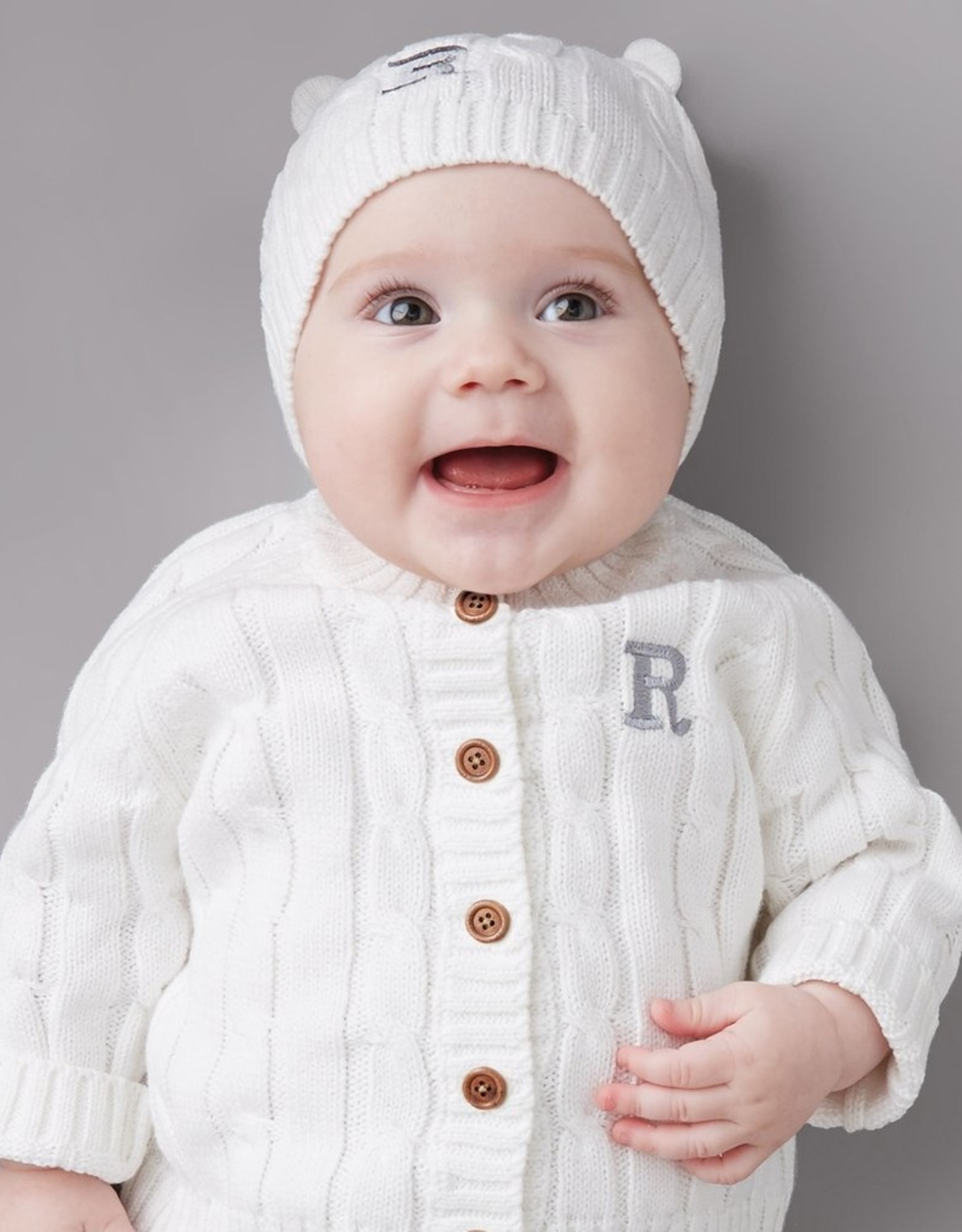 Elegant Baby Cable Sweater Cream Spoiled Sweet Boutique Spoiled
