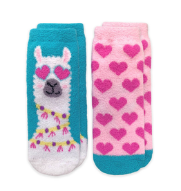 Jefferies Llama Fuzzy Sock 2-Pack