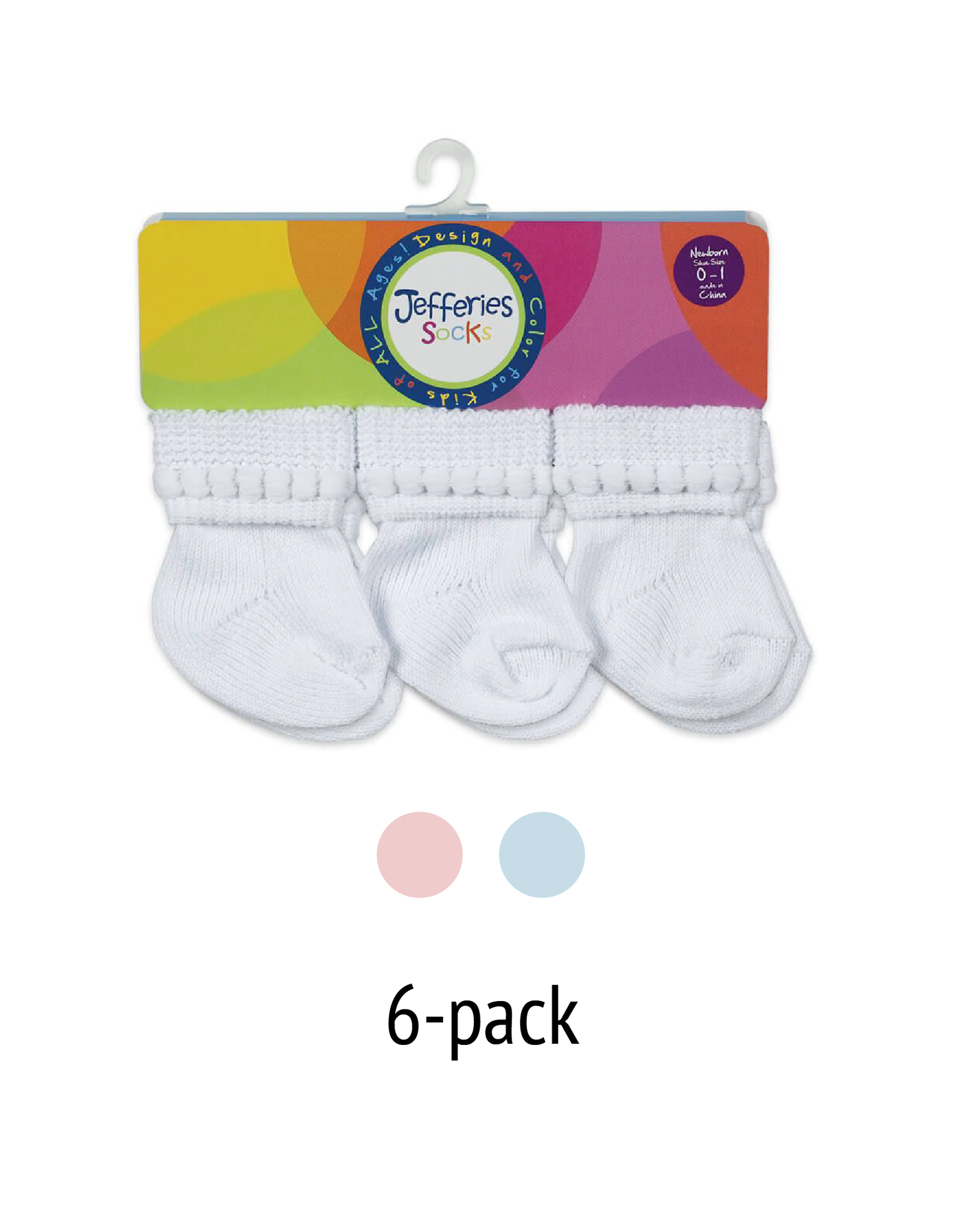 Jefferies 6-Pack Socks - Spoiled Sweet Boutique