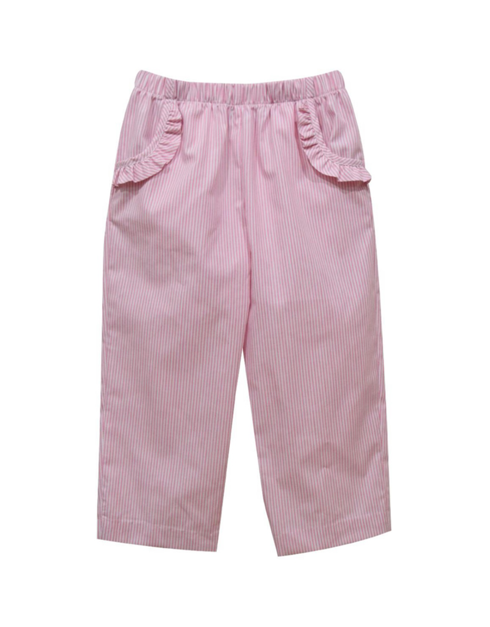 Vive la Fete VFF21 Ruffle Pocket Pant Light Pink Stripe
