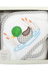 3 Marthas 3M Boxed Hooded Towel Set Mallard