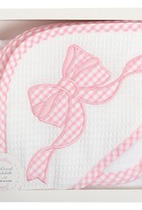 3 Marthas 3M Boxed Hooded Towel Set Pink Bow