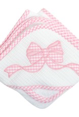 3 Marthas 3M Boxed Hooded Towel Set Pink Bow