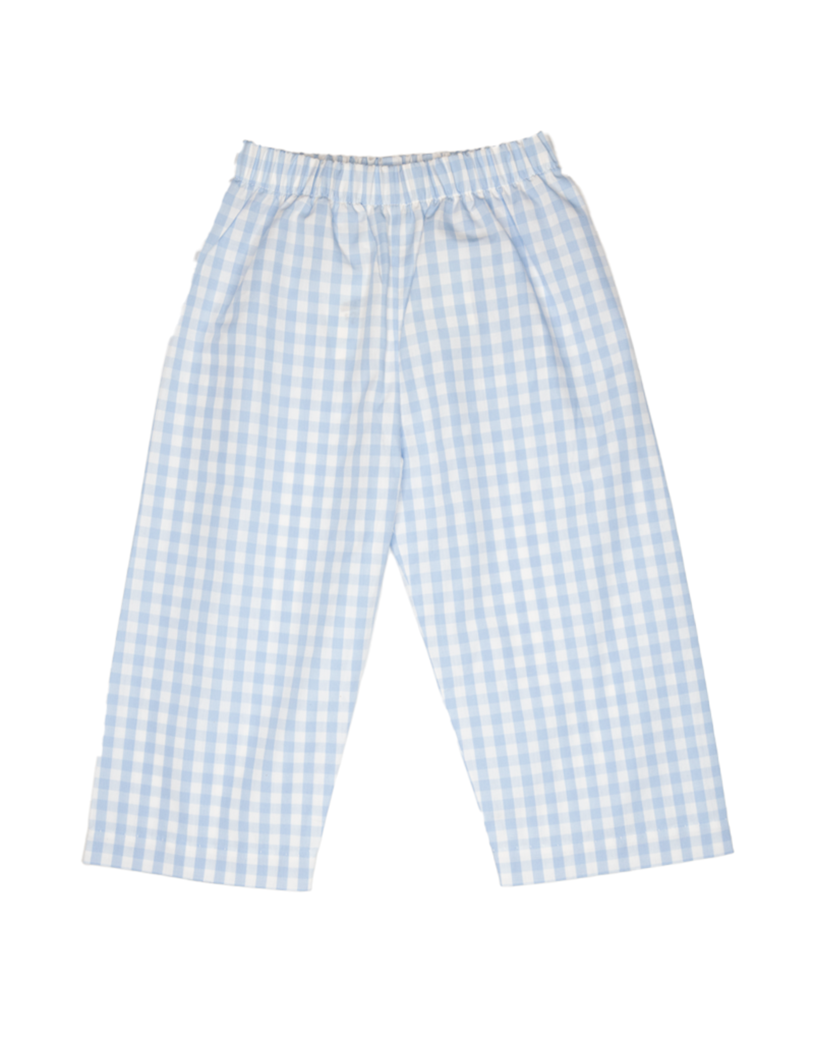 Delaney Light Blue Check Pant - Spoiled 