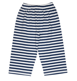 Delaney Navy Stripe Knit Pant