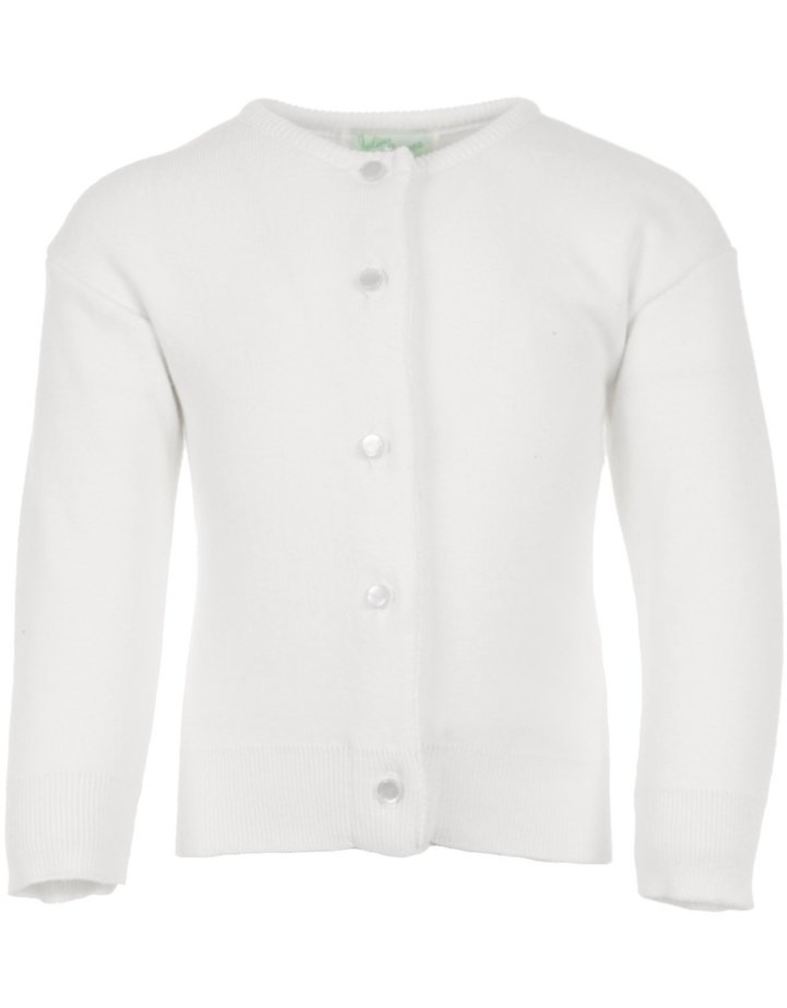441 Girl Cardigan Sweater White