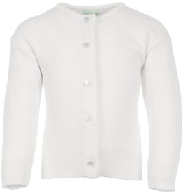 Girl Cardigan Sweater White
