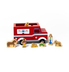 Jack Rabbit Creations Mobile Pet Vet Magnetic Truck