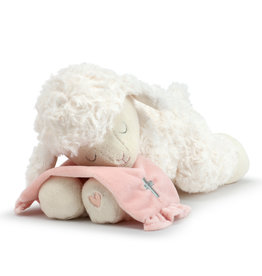 Demdaco Pink Goodnight Prayer Lamb