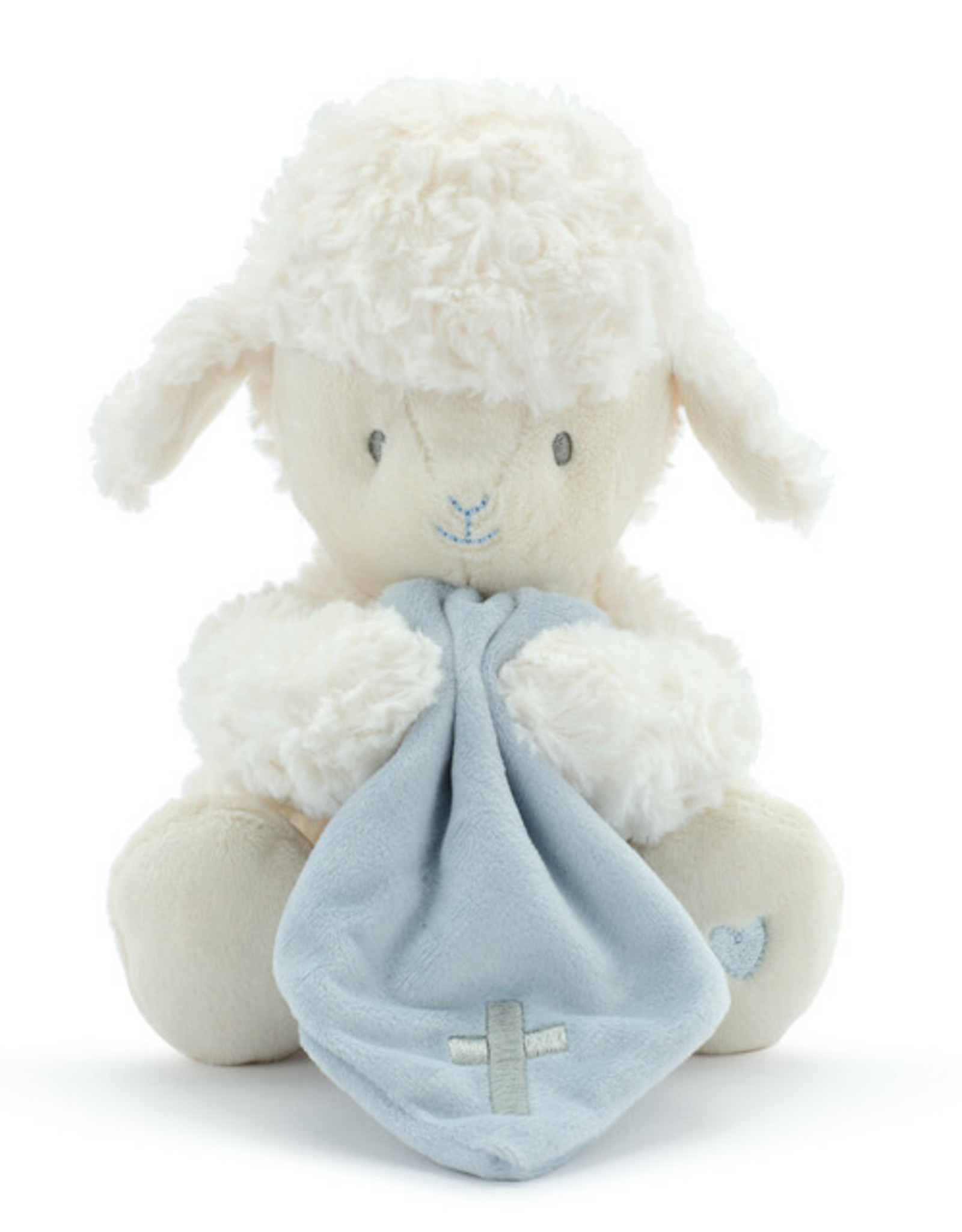 Demdaco 5004720300 Blue Jesus Loves Me Lamb