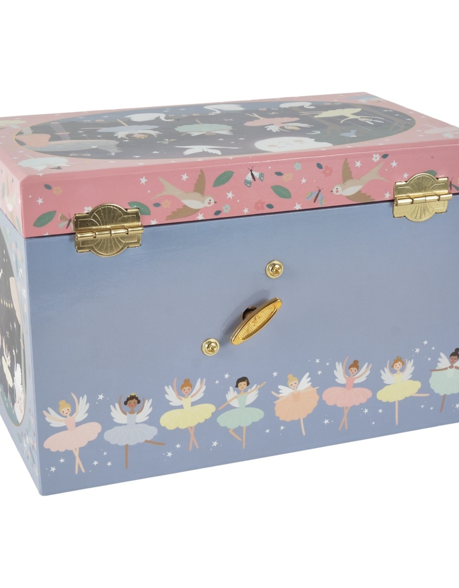 Floss and Rock Enchanted Musical Jewelry Box w/Drawers