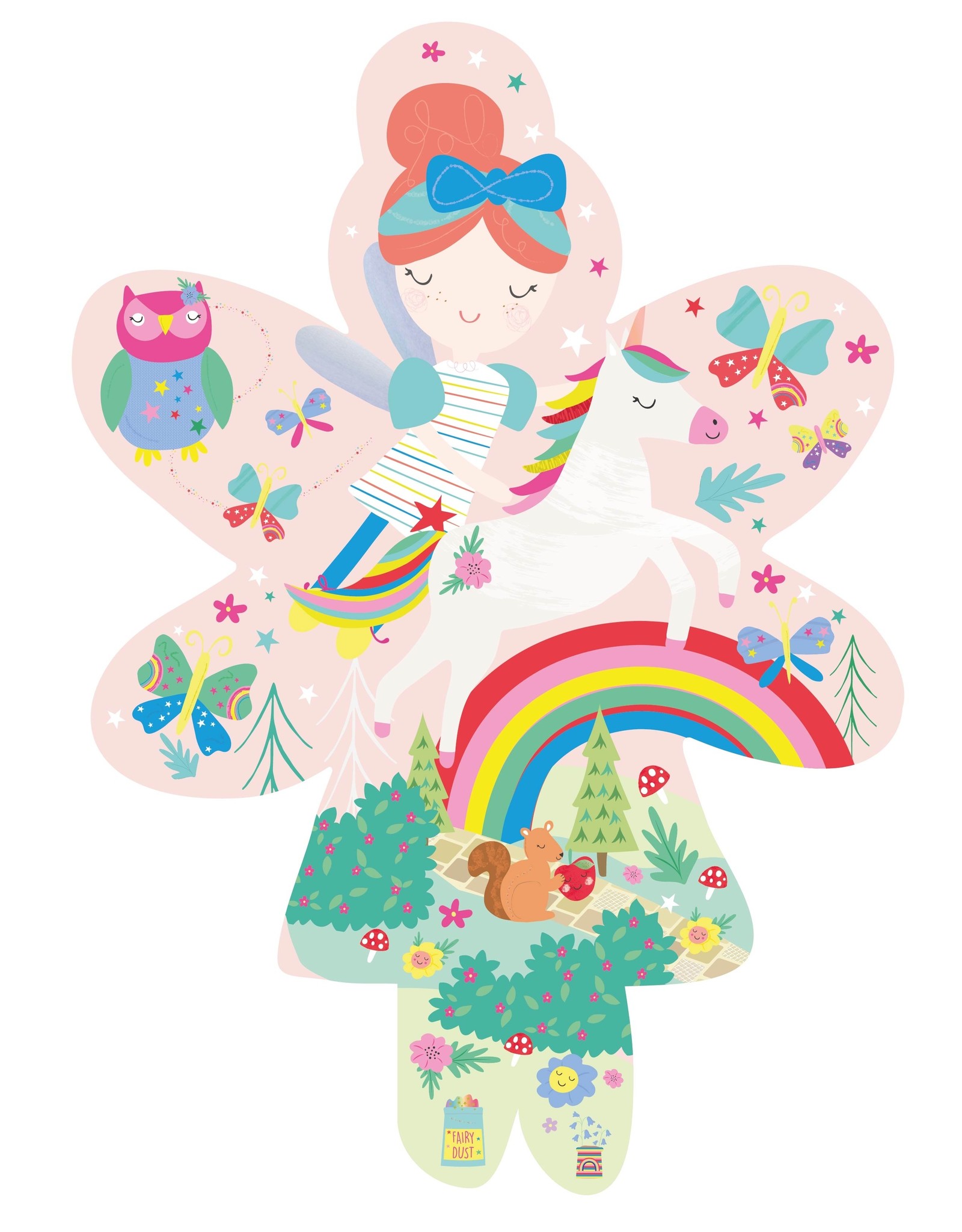 Floss and Rock Rainbow Fairy 20pc Puzzle