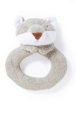 Angel Dear Ring Rattle Grey Fox