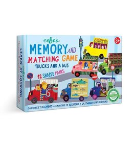 Eeboo Trucks & a Bus Matching Game