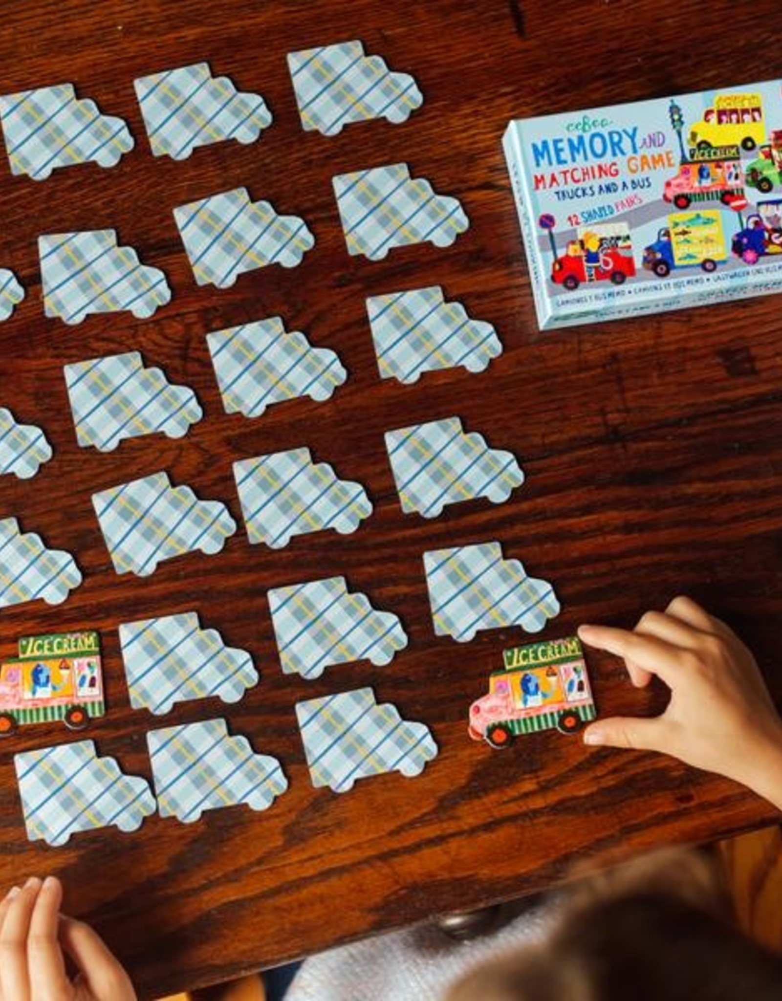 Eeboo Trucks & a Bus Matching Game