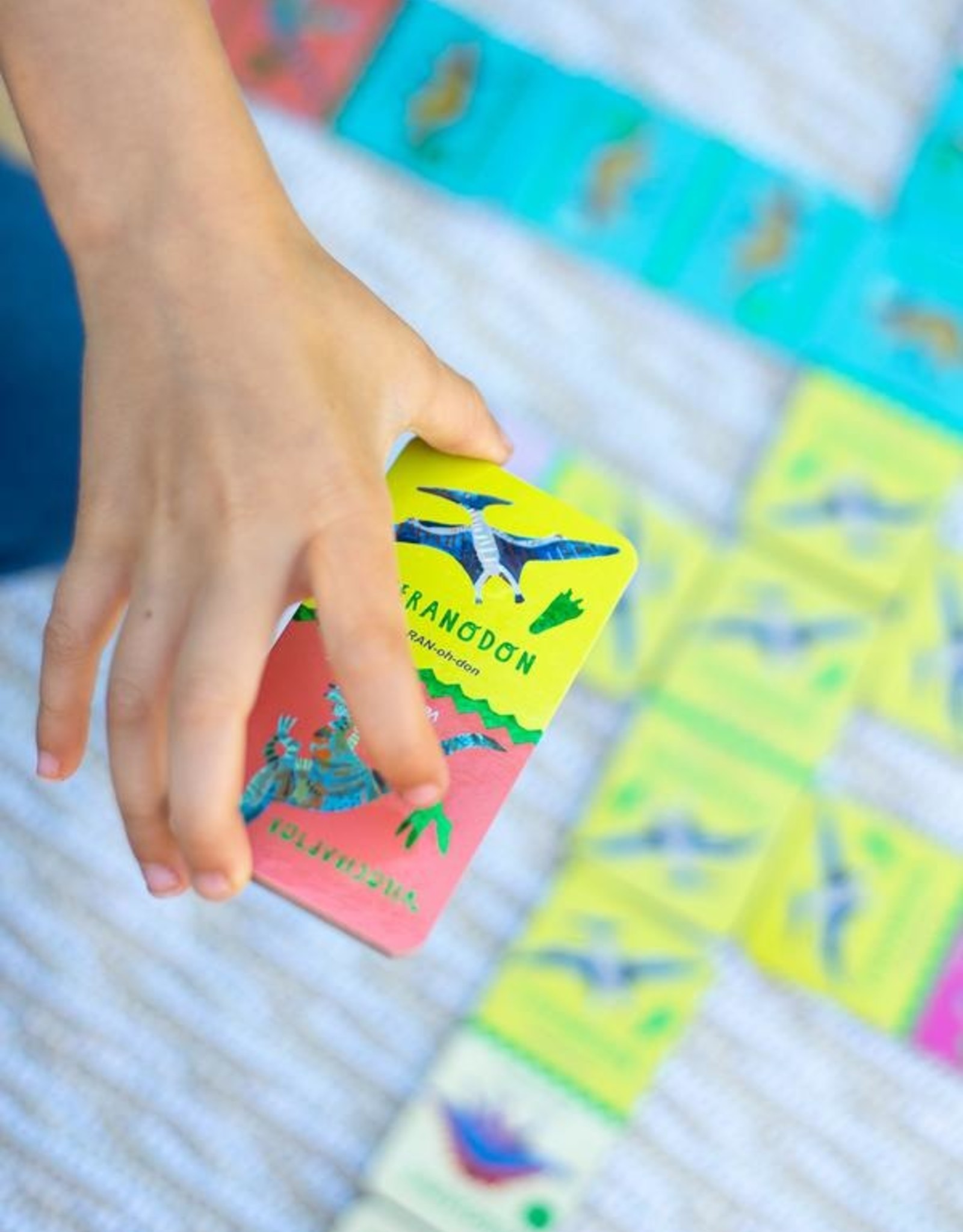 Eeboo Shiny Dinosaur Dominoes