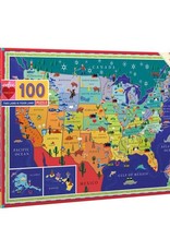 Eeboo This Land is Your Land Puzzle 100PC